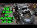 Lagu 1935 Dodge Coupe Custom Rear Window Finally Complete! Welding sail pans to rear window.