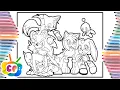 Sonic Coloring Pages Sonic Tails Knuckles Amy Rose coloring Tobu - Candyland NCS Release