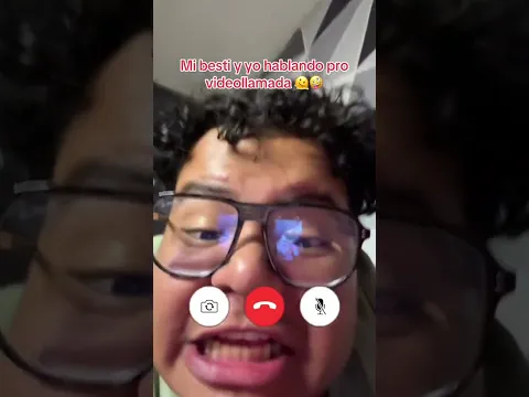 Cuando hablas en videollamada con tu amix #shorts #humor #comedia