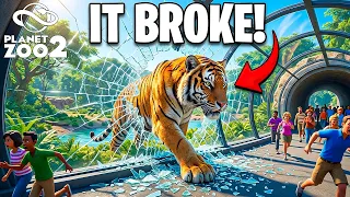 I Built a $10,000,000 Tiger Habitat (Biggest Mistake Ever) Planet ZOO 2