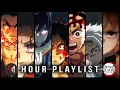 Download Lagu Demon Slayer Season 4 - 1 Hour Soundtracks Playlist - OST Epic HQ Covers