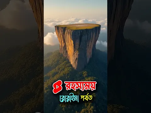 রহস্যময় রোরাইমা পর্বত | Venezuela's Floating Mountain 🌄 #Shorts #shortsviral #short #shortvideo