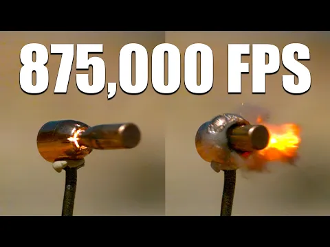 Video Thumbnail: Can a Bullet Go Through Another Bullet? 875,000FPS - The Slow Mo Guys