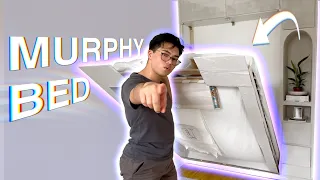 How I Made my Murphy Bed for under 300 DIY for cheap