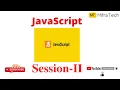 javascript session II mifratech
