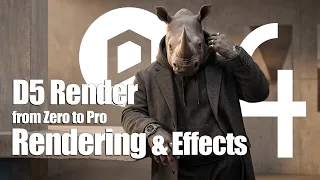 D5 Render for Beginners Episode 4 Effects Export Settings AI Post Processing