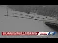 Snow plow escorts ambulance during winter storm in Cincinnati