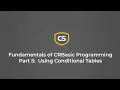 Fundamentals of CRBasic Programming Part 5 Conditional Tables
