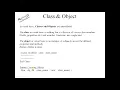 VB NET Class Object