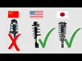 Problem With Cheap Aftermarket Chinese Complete Struts Reason Why New Struts Make Noise