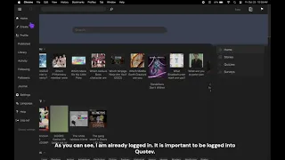 How to make a quiz on Quotev