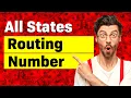 Here Is US Bank Routing Number By States US Bank Routing Numbers List