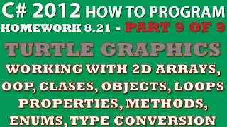 C Programming Challenge 8 21 Turtle Graphics Part Testing the game debugging