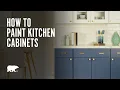 BEHR Paint How to Paint Kitchen Cabinets