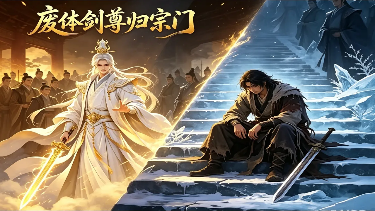 《废体剑尊归宗门》【最新完結劇集】#月光短劇 #短劇 #每日更新 #完結 #微短劇 #復仇爽劇 #契約婚姻 #爆紅短劇 #下飯 #必看短劇 #月光看剧 poster