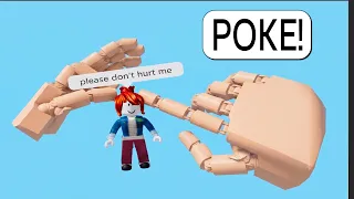 I Annoyed Everyone in Roblox VR Hands With ONE FINGER..