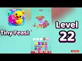 Tiny Feast Level 22 Walkthrough Satisfying Gameplay MiniBoss