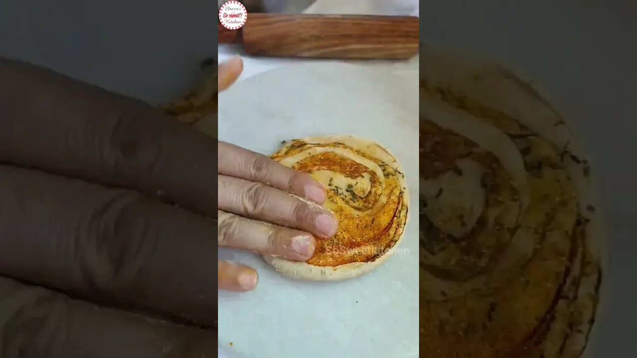 Masala Lachcha Paratha #shortvideos #youtubeshorts #sosweetkitchen