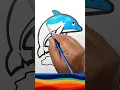 Dolphin Drawing coloring How to draw Dolphin Painting Drawing Coloring Tips for Kids