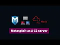 Setting up Metasploit as a Command Control Server TryHackMe Intro to C2 Servers