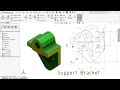 Solidworks Tutorial Exercise Support bracket