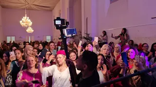 كوكتال جزائري ليبي مغربي روووعة حفل Cannes بقيادة الفنانة رحمة بن عفانة Club ELLE 