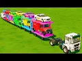 Download Lagu INSANE OVERSIZED FIRE BRIGADE CONVOY! TRIPLE LONG TRANSPORT | FARMING SIMULATOR 22