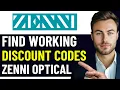 HOW TO GET BEST ZENNI OPTICAL DISCOUNT PROMO CODES IN 2026 UPDATED