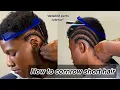 How to cornrow very short hair Detailed tutorial beginner friendly