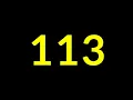 113 Seconds Countdown Timer With Sound Effect