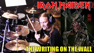 iron maiden the writing on the wall drum cover senjutsu new 2021 