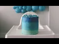 Easy Ombre Cake Tutorial