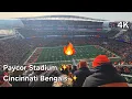 Cincinnati Bengals Paycor Stadium Amazing Atmosphere 4K 60fps NFL