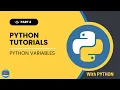 Python Tutorial for Beginners Variables in Python Part 4