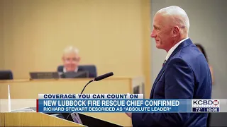 Incoming Lubbock Fire Rescue Chief outlines goals after council confirmation
