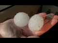 06-23-2023 Scottsbluff NE - Wind Driven Hail and Vehicle Damage