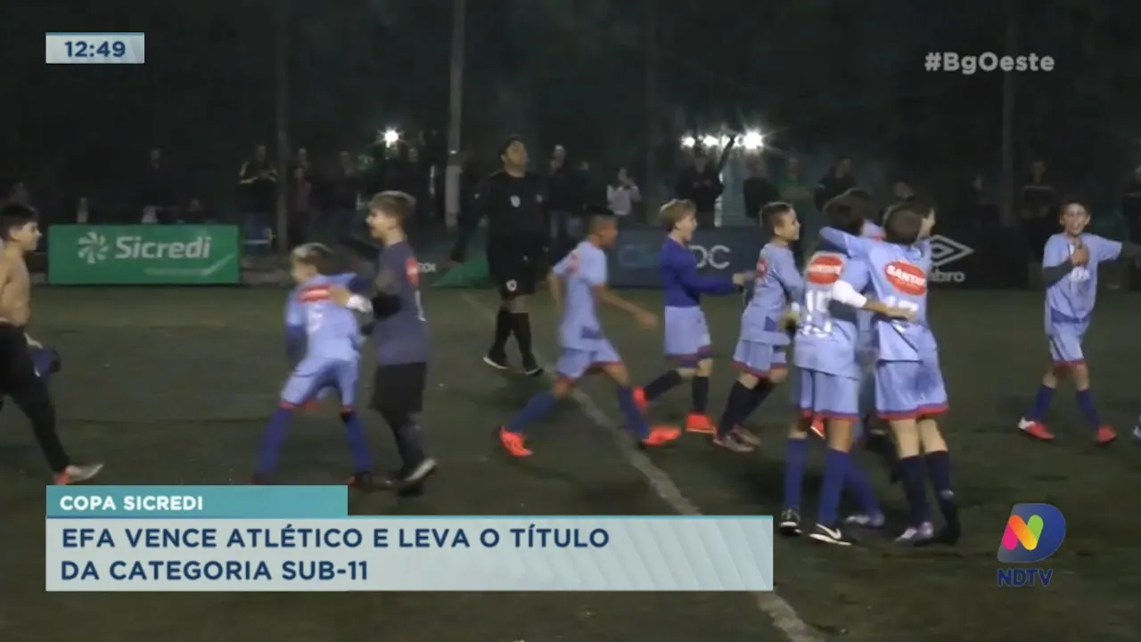 Categorias de base têm os primeiros campeões da Copa Sicredi de Futebol 7