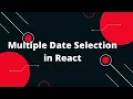 Master React Datepicker Select Multiple Dates Like a Pro