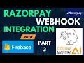 Firebase Razorpay Webhook Series - NodeJS Express Functions Setup