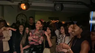 bankulli osha connecting the dots with maleek berry at a secret gig at shoreditch 