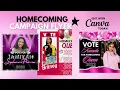 Homecoming Queen Campaign Flyers - Start Campaigning today