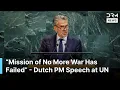 Download Lagu “Without the UN, Millions Would Suffer”: Dutch PM Dick Schoof Calls for Reform in UN Speech | AQ1B