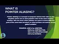 Pointer Aliasing Embedded System