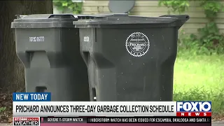 New garbage collection schedule begins Tuesday in Prichard
