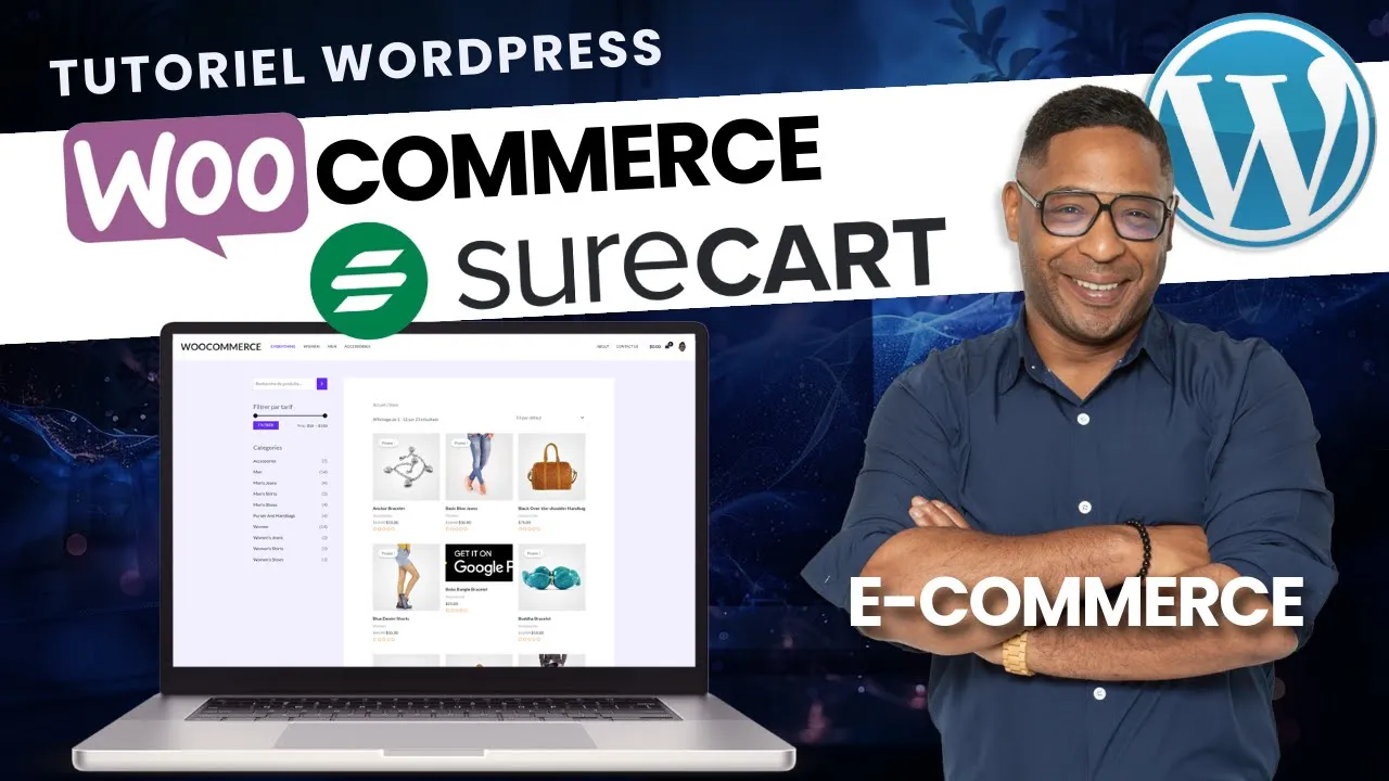 Tutoriels WooCommerce vs SureCart - Quel est le MEILLEUR choix pour votre Site e-Commerce en 2025 ?