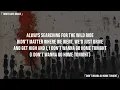 Three Days Grace - Don't Wanna Go Home Tonight [Clean - Lyrics]