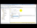 How to create a table in sql server with management Studio