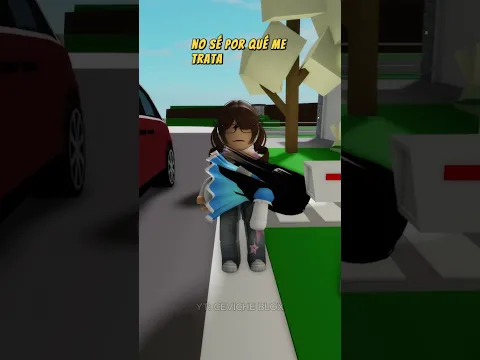 BRUJA LE REGALÓ UNA MUÑECA QUE PODÍA HABLAR Y CAMINAR 😱😱 #shorts #roblox