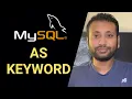 Bangla Database Tutorial 27 AS Keyword for custom name