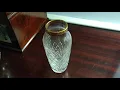 Vintage Lenox Crystal vase nice thrift find